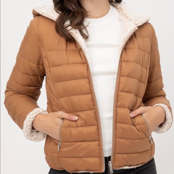 Reversible faux sherpa jacket - Picture 5 of 5